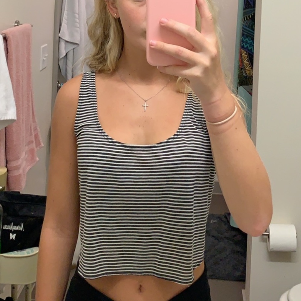 Striped tank top